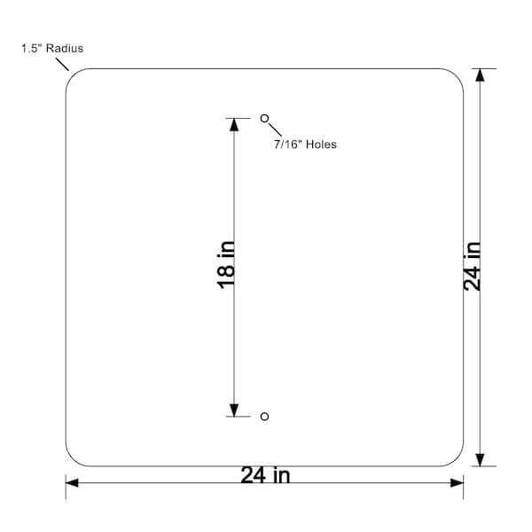 Diamond Grade Cubed Reflective DG3 080 24 In.X24 In. HM SymbolHazardous Material Prohibited